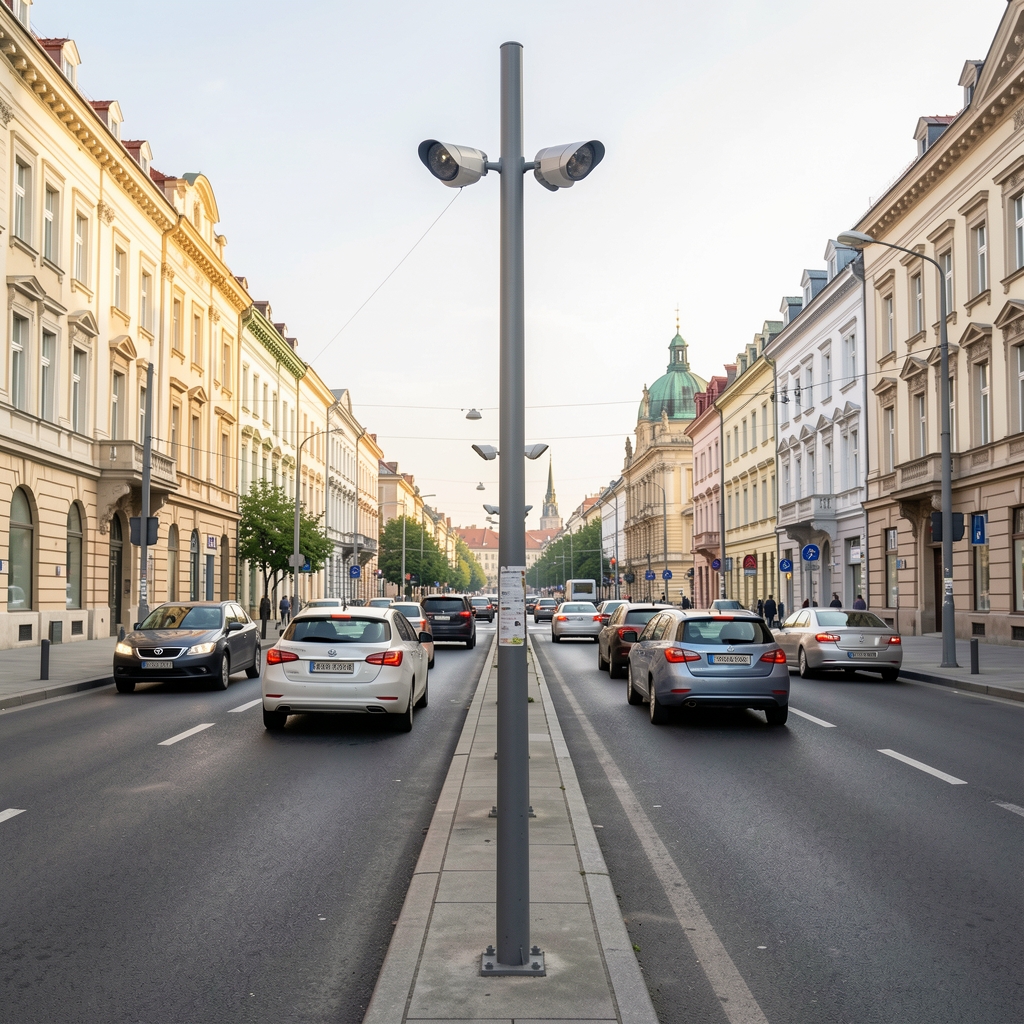 Pametna prometna infrastruktura i digitalni semafori u centru Zagreba, pametni grad koncept