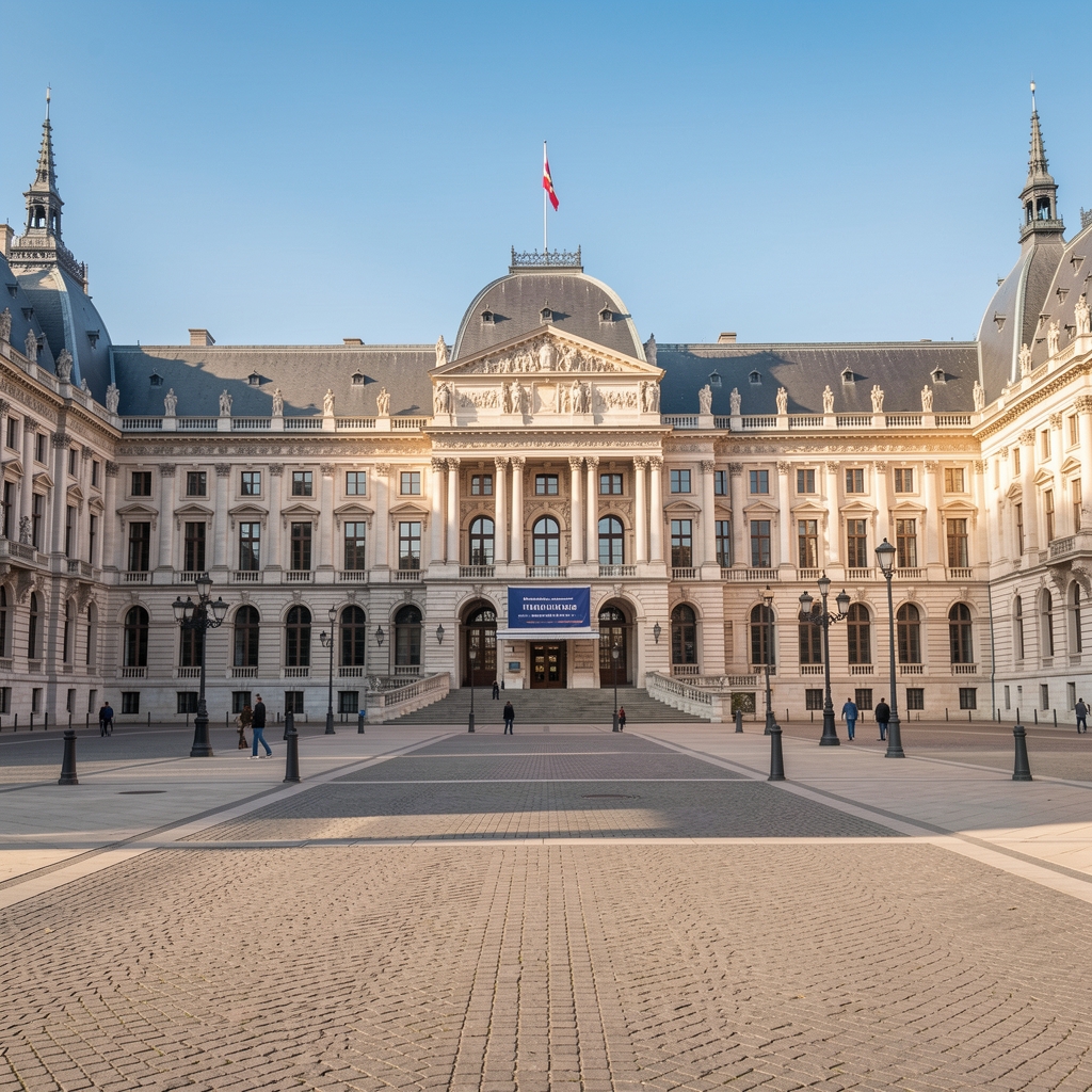 Zgrada Europskog parlamenta u Bruxellesu fotografirana izvana za vedrog dana